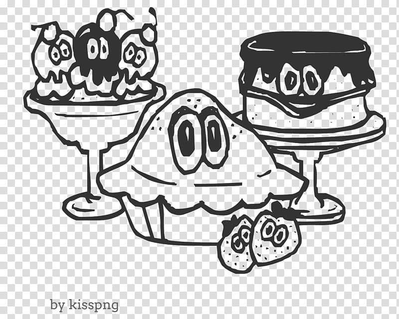 Book Black And White, Coloring Book, Dessert, Drawing, Food, Cupcake, Black And White
, Food Coloring transparent background PNG clipart