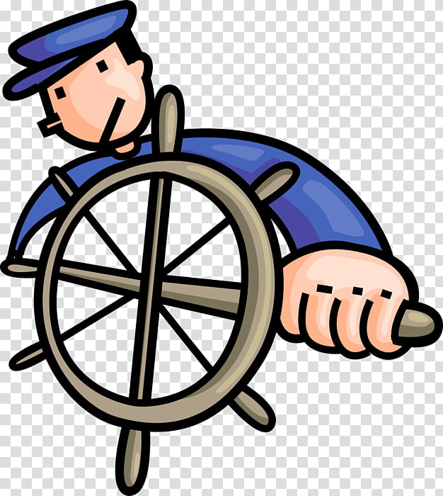 Ship, Sea Captain, Cruise Ship, Sailor, Headgear, Line transparent background PNG clipart