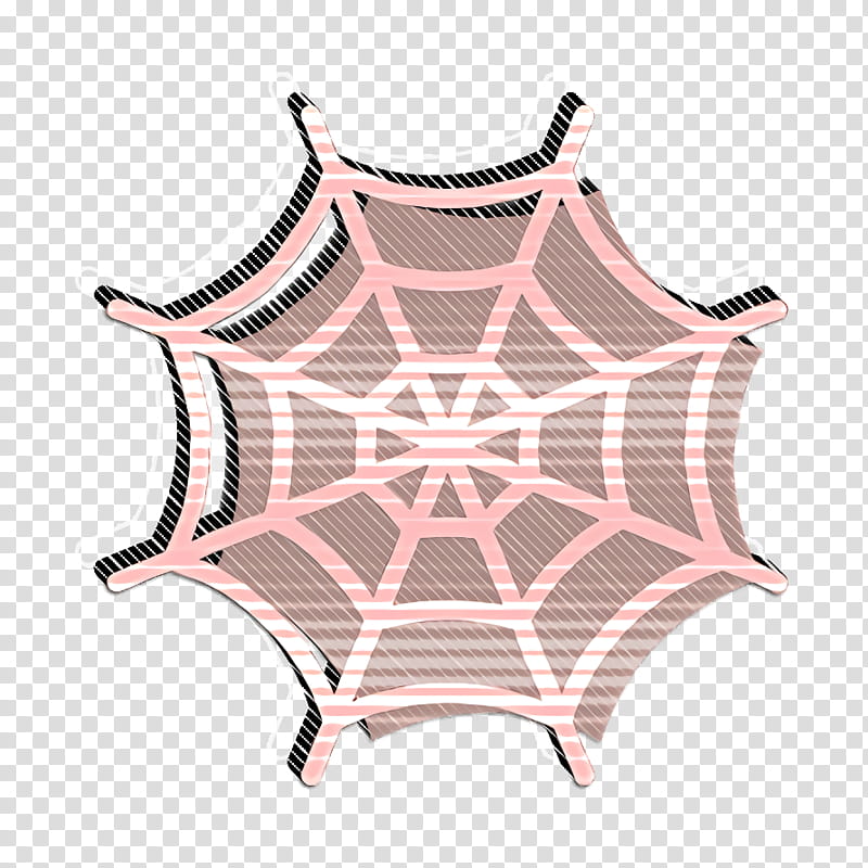 grose icon halloween icon scary icon, Spider Icon, Sweet Icon, Web Icon, Pink, Tshirt transparent background PNG clipart