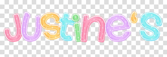 Justine Text  Logo, justine's text transparent background PNG clipart