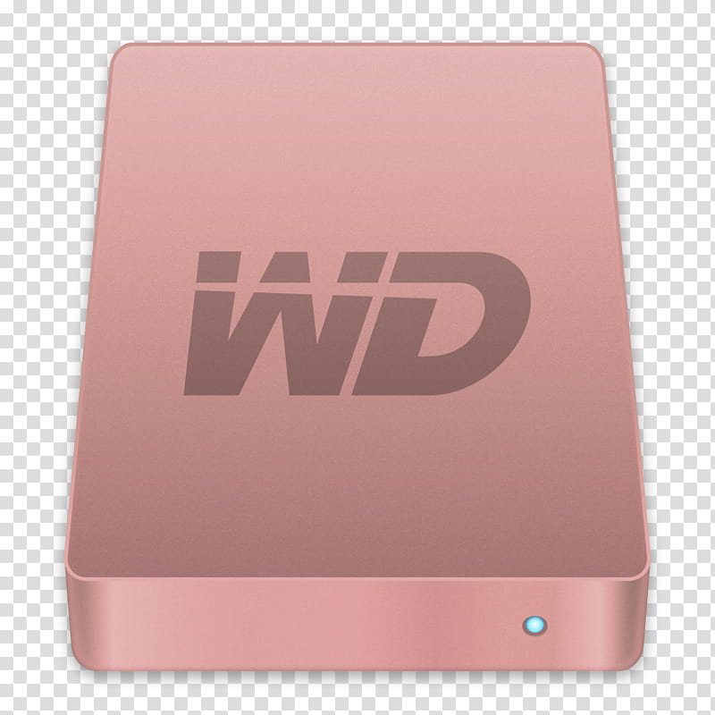 Drives Icon Rose and Denim, Rose Western Digital, Western Digital logo transparent background PNG clipart