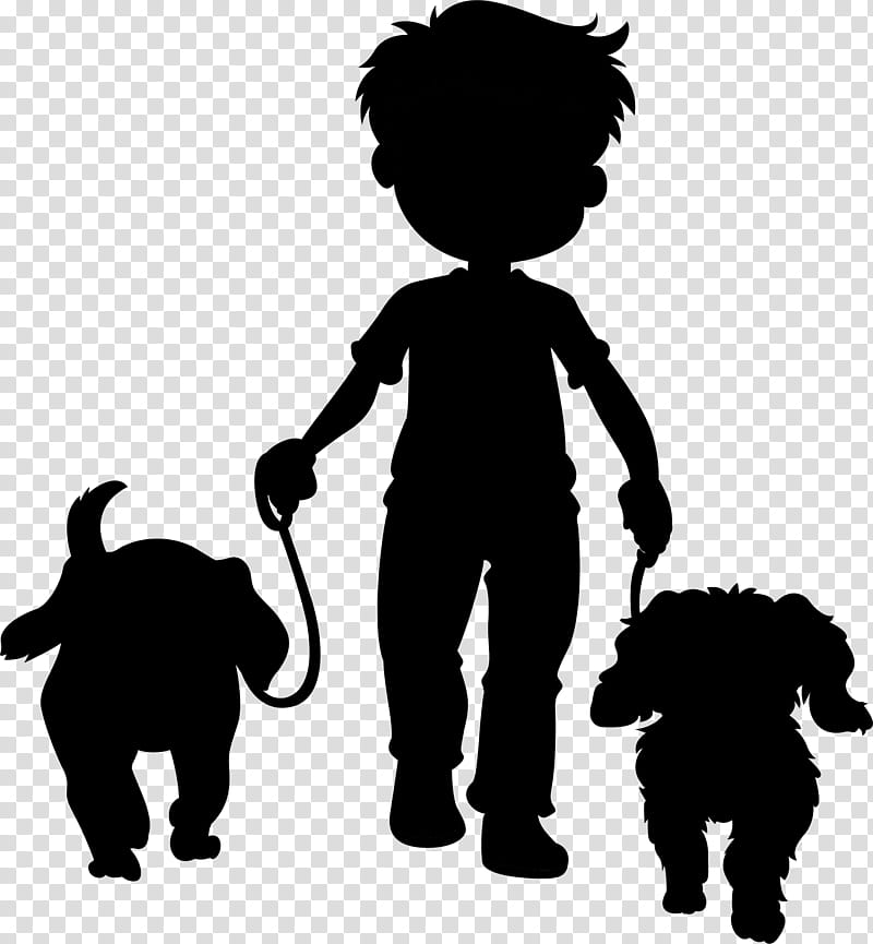 Dog And Cat, Black White M, Human, Male, Character, Silhouette, Behavior, Black M transparent background PNG clipart