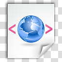 Oxygen Refit, application-xhtml+xml, blue globe illustration transparent background PNG clipart