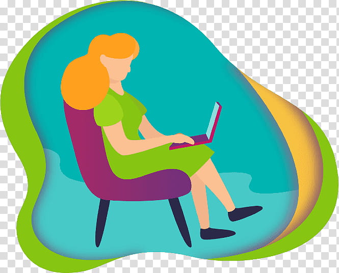 sitting cartoon chair furniture, Reading transparent background PNG clipart