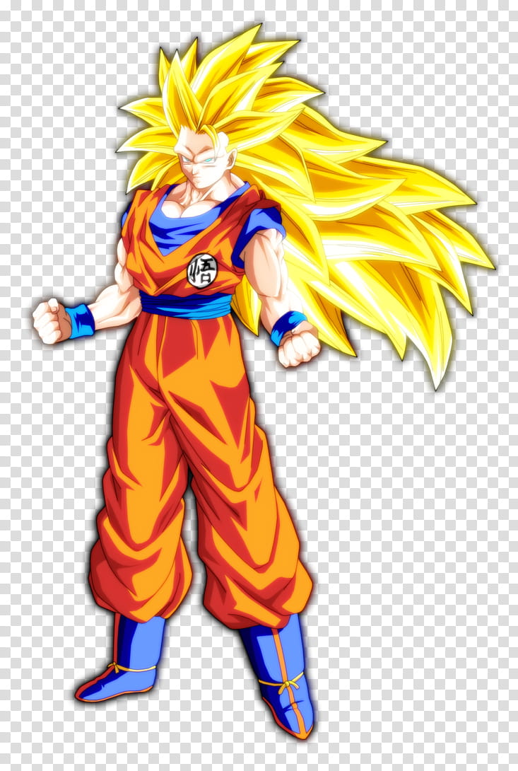 Goku SSJ  transparent background PNG clipart