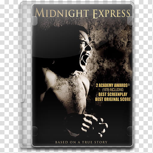 Movie Icon Mega , Midnight Express, Midnight Express DVD case transparent background PNG clipart