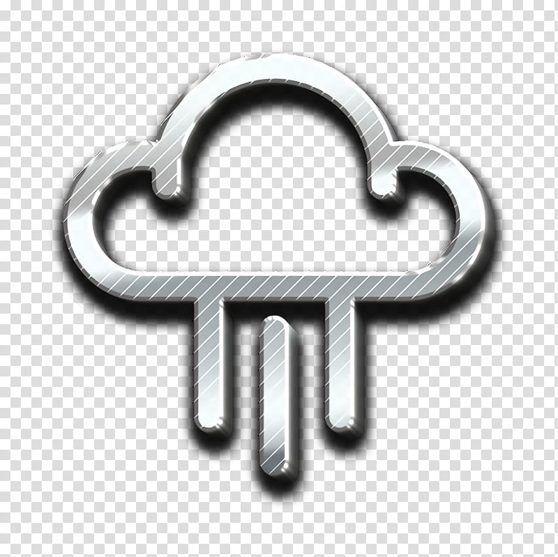 cloud icon drop icon forecast icon, Rain Icon, Weather Icon, Text, Logo, Metal, Symbol transparent background PNG clipart