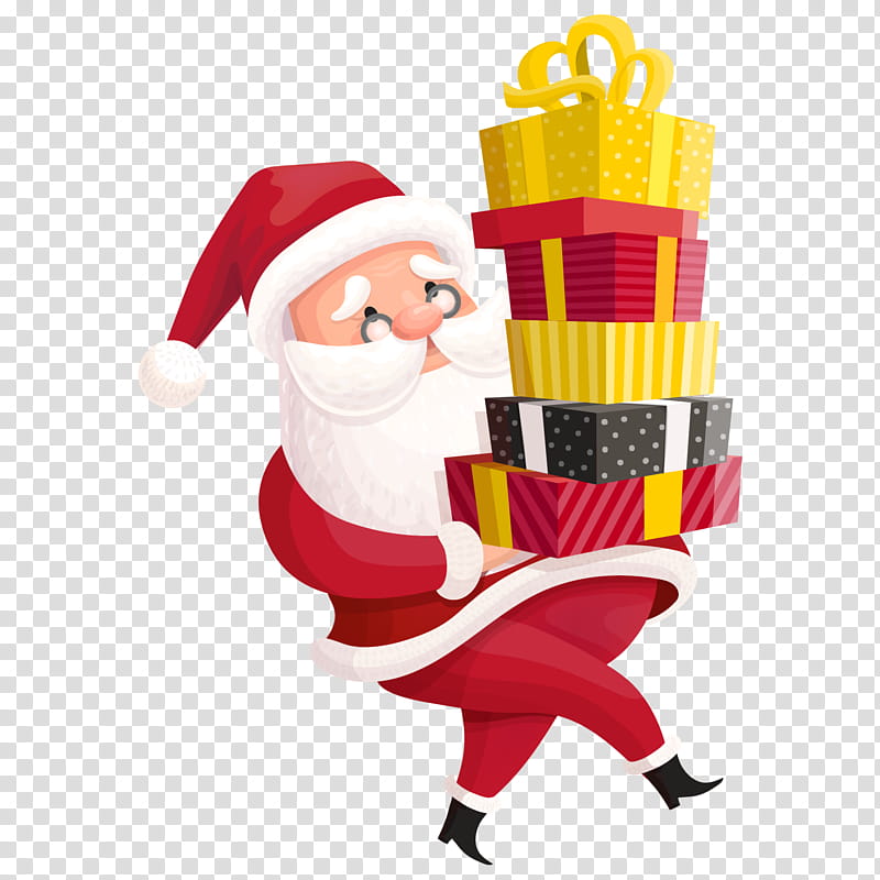 Santa Claus, Santa Claus Village, Christmas Day, Gift, Cartoon, Christmas Ornament, Christmas Decoration, Christmas transparent background PNG clipart