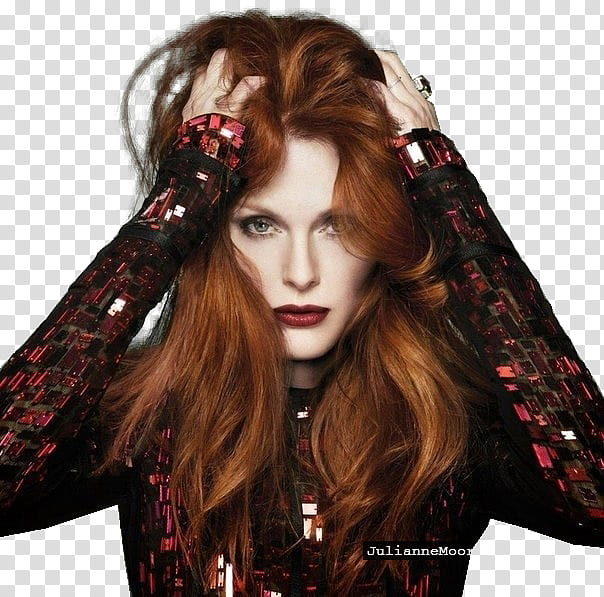 Julianne Moore, - transparent background PNG clipart