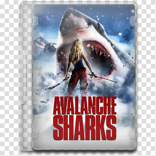 Movie Icon , Avalanche Sharks, Avalanche Sharks movie case transparent background PNG clipart