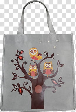 Forever  s, gray tote bag transparent background PNG clipart