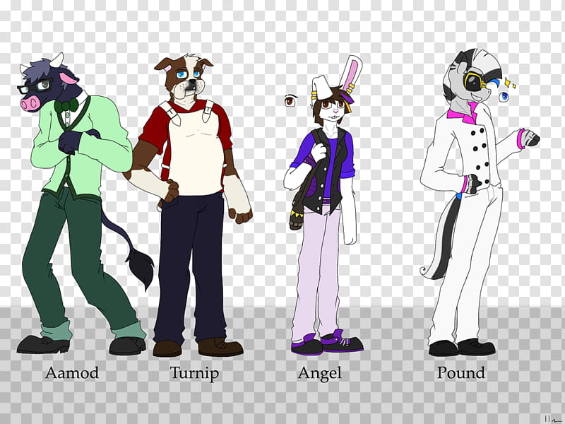 Some Concept Art (Protagonists) transparent background PNG clipart