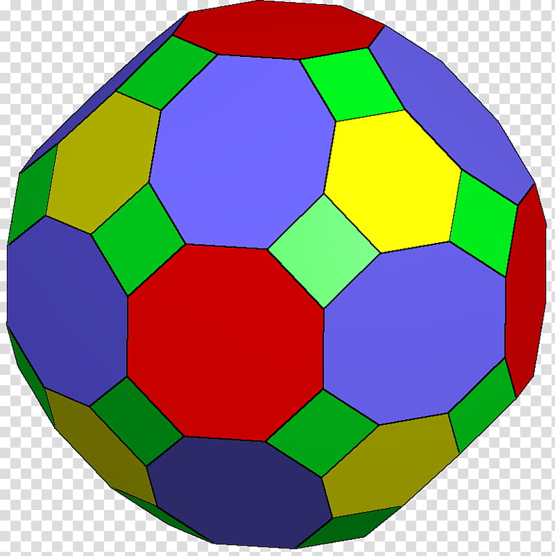 Football, Truncated Rhombicuboctahedron, Truncated Cuboctahedron, Truncation, Polyhedron, Zonohedron, Rectified Truncated Cube, Rectified Truncated Octahedron transparent background PNG clipart