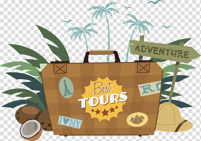 Summer Poster, Summer
, Bag, Luggage And Bags, Travel transparent background PNG clipart