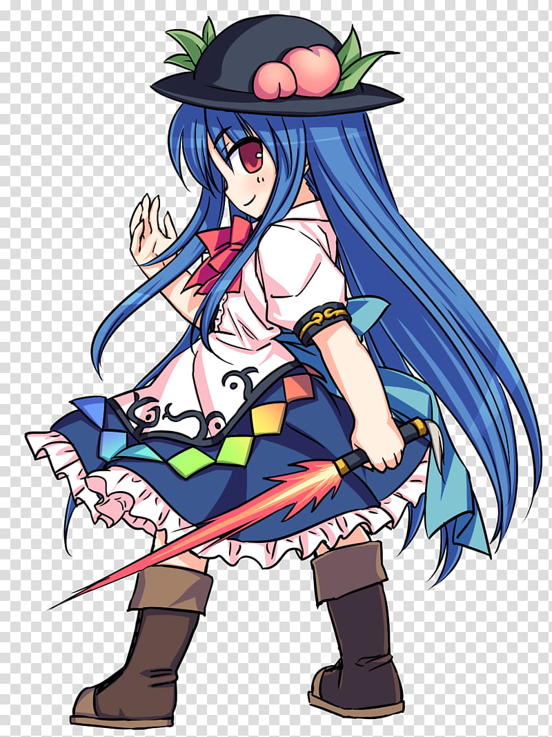 Touhou Genso Rondo Tenshi Ballot Artwork transparent background PNG clipart