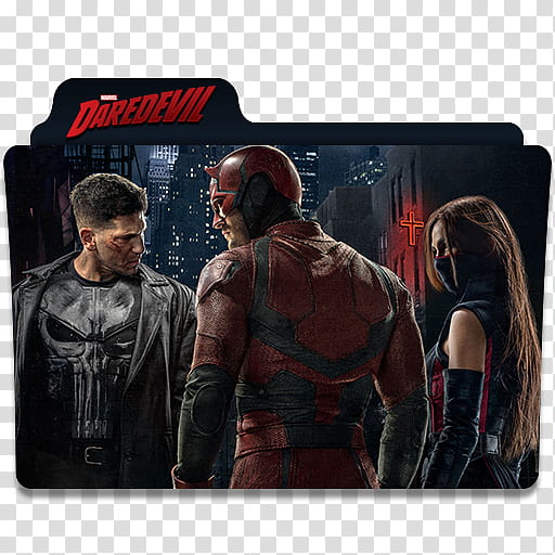 Marvel Daredevil Folder Icon, Daredevil () transparent background PNG clipart