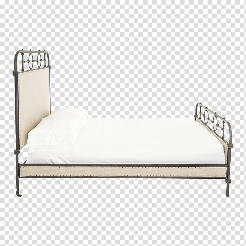 Metal Frame, Bed Frame, Mattress, Furniture, Couch, Angle, Garden Furniture, Studio Apartment transparent background PNG clipart