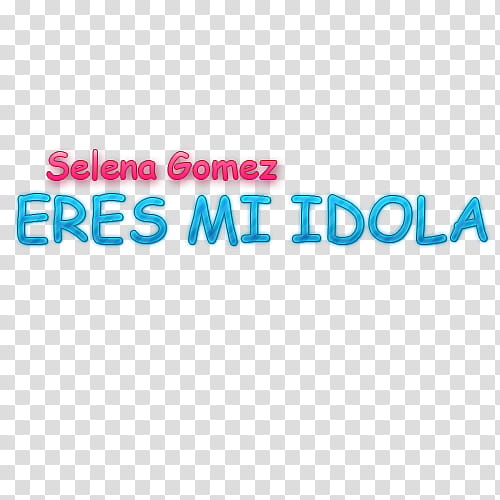 Selena Gomez Eres Mi Idola MGDelfi transparent background PNG clipart