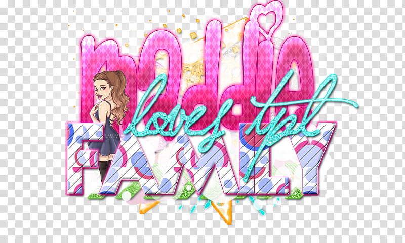 maddie loves tpl family text order transparent background PNG clipart