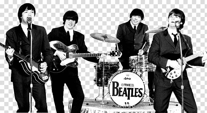 beatles, The Beatles band transparent background PNG clipart