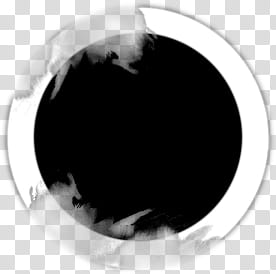 Circle Polaroid V, round white, gray, and black illustration transparent background PNG clipart