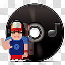 What kind of music are U , man listening to music icon transparent background PNG clipart