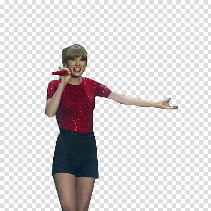 Taylor Swift concert transparent background PNG clipart