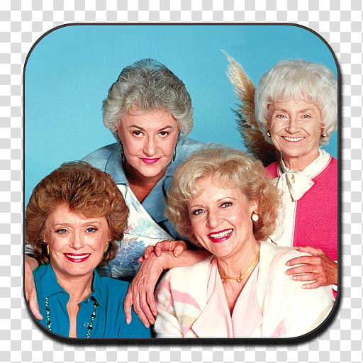 Golden Girls TV Icon Set Flurry, GoldenGirls transparent background PNG clipart