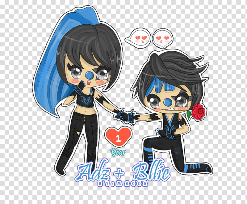 Adz + Billie ourWorld transparent background PNG clipart