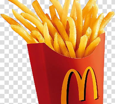 McDonald's fries transparent background PNG clipart