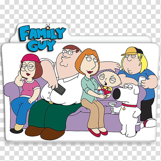 Family Guy folder icons, Family Guy Main transparent background PNG clipart