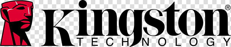 Original Logo Kingston Technology transparent background PNG clipart