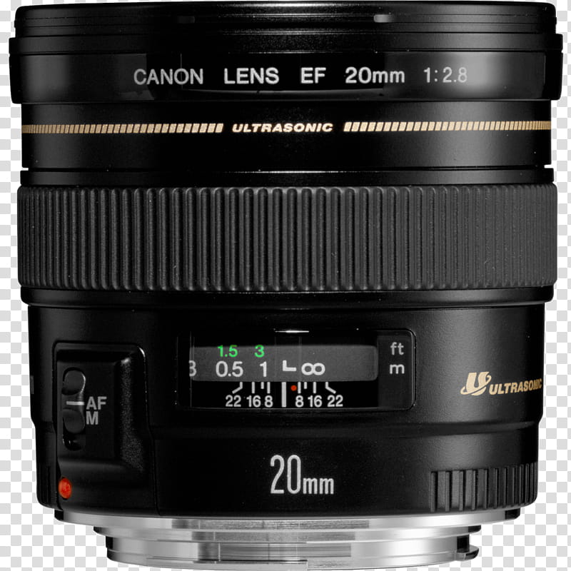 Canon Camera, Canon Ef 20mm Lens, Camera Lens, Canon Ef 100mm Lens, Prime Lens, Canon Ef 85mm Lens, Tele Lens, Ultrasonic Motor transparent background PNG clipart