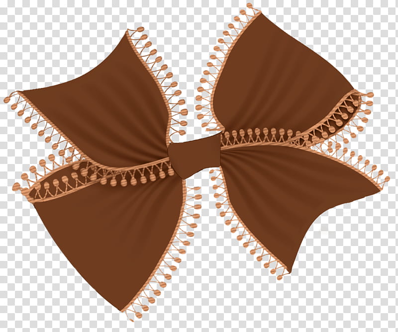 brown bow illustration transparent background PNG clipart