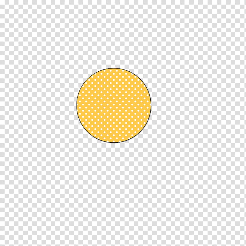 Circulos, round yellow and white polka-dot art transparent background PNG clipart