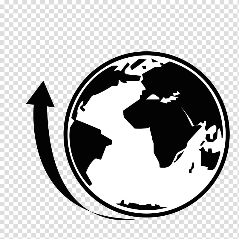 Earth Black And White, World, Logo, Drawing, Black And White
, Silhouette, Circle, Line transparent background PNG clipart