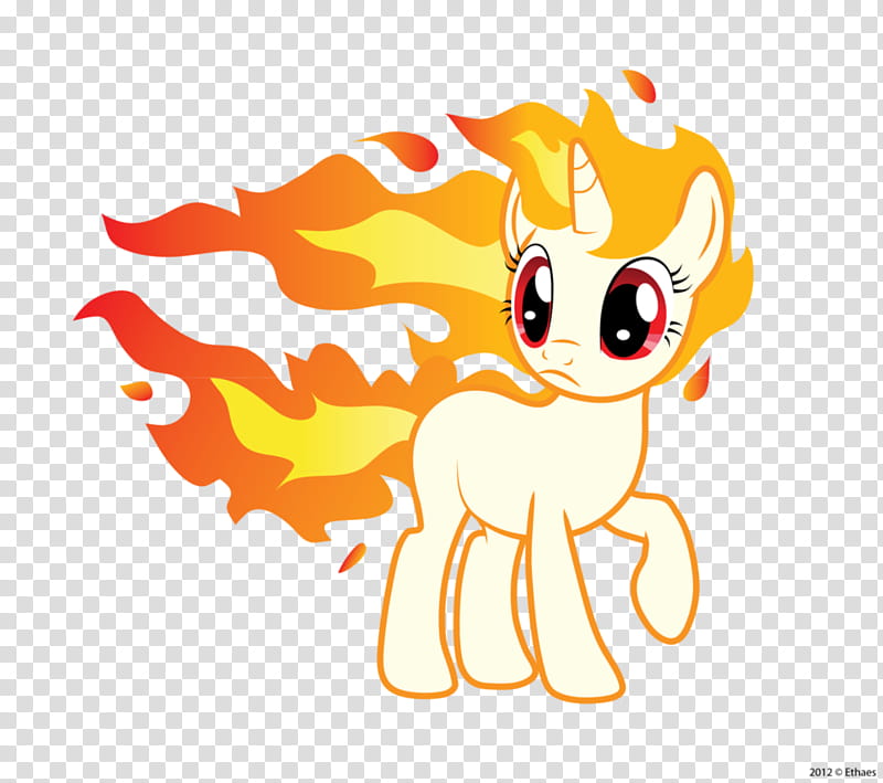 Rapidash is Confused, unicorn character transparent background PNG clipart