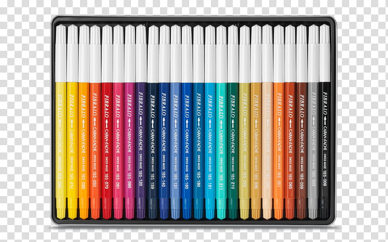 Pencil, Marker Pen, Caran Dache, Drawing, Fiber, Color, Office Supplies, Box transparent background PNG clipart