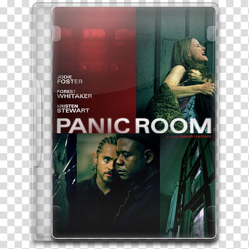Movie Icon Mega , Panic Room, Panic Room DVD case transparent background PNG clipart
