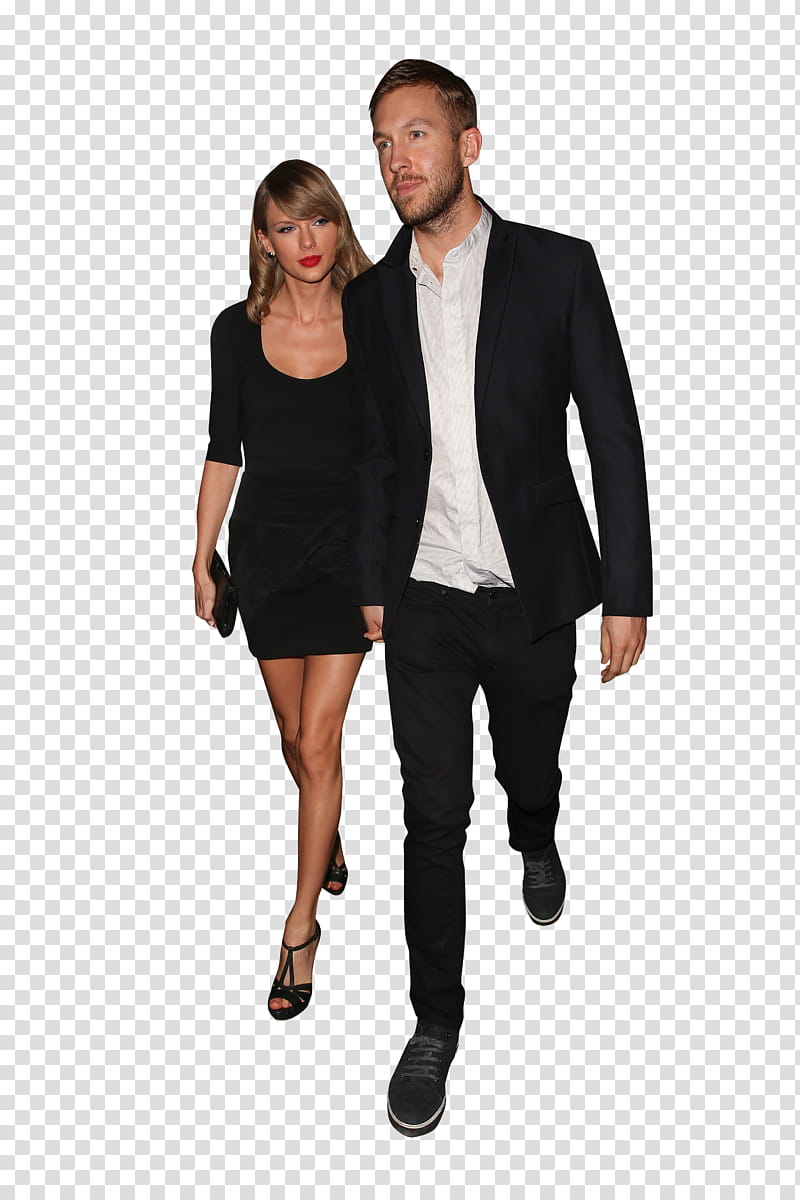 Taylor Swift and Calvin Harris transparent background PNG clipart