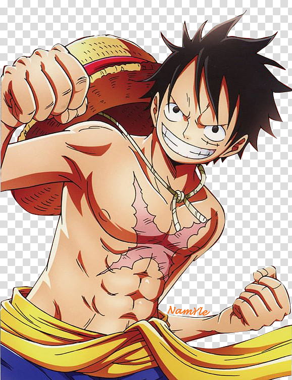 Monkey D Luffy Render, One Piece character transparent background PNG clipart