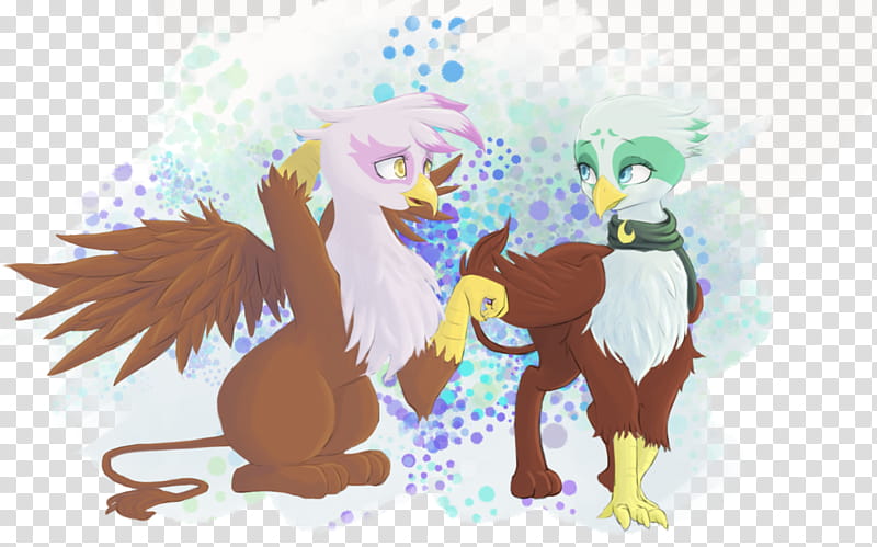 A new friend, two My Little Pony characters transparent background PNG clipart