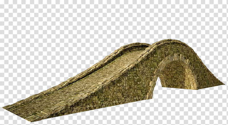 Carved Stone Foot Bridge, brown bridge illustration transparent background PNG clipart