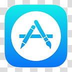 iOS  Alt Icons, AppStore transparent background PNG clipart