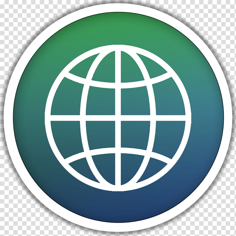 Dots, green, blue, and white globe logo transparent background PNG clipart