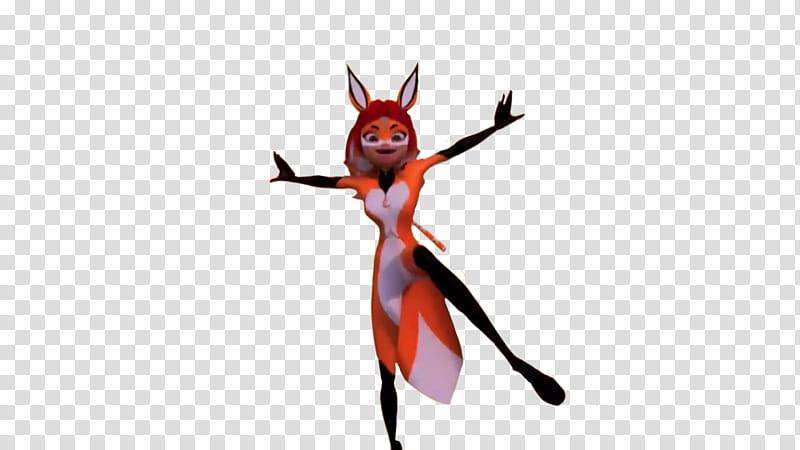 Miraculous Rena Rouge render transparent background PNG clipart