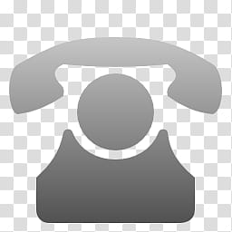 Web ama, gray telephone icon transparent background PNG clipart