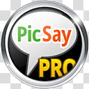 Rounds Mobile App Icons, Pic Say pro transparent background PNG clipart