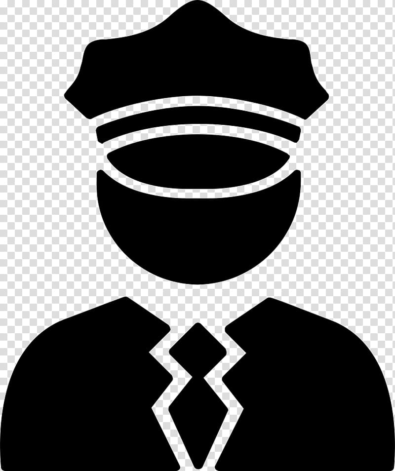 Police, Silhouette, Drawing, Black, Black And White , Headgear, Line, Logo  transparent background PNG clipart