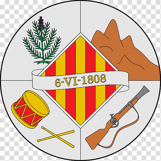 Tree Symbol, Coat Of Arms Of Barcelona, Escutcheon, Heraldry, Fc Barcelona, Blazon, El Bruc, Escudo De Aiguafreda, Province Of Barcelona, Line transparent background PNG clipart